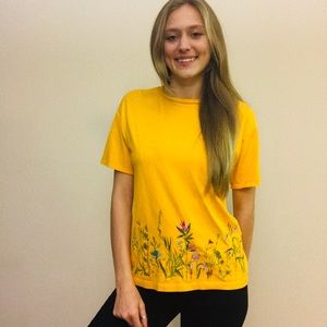 ZARA yellow t-shirt